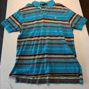 Polo by Ralph Lauren short sleeve blue shirt